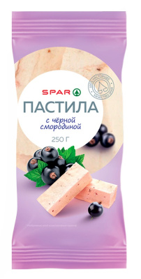 Пастила SPAR с Черной смородиной 250г
