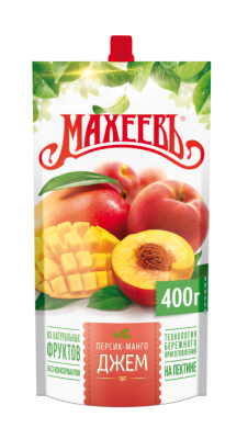 Джем Махеев Персик/Манго 400г д/п