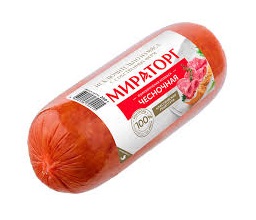 Колбаса п/к Чесночная Мираторг 300г