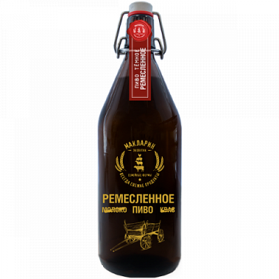 Пиво темное н/ф Ремесленное 1л 4,5% ст/б