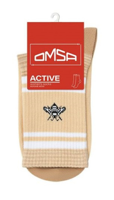 Носки женские Омса 153 бежевые 35-38