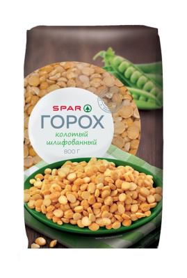 Горох колотый SPAR 800г