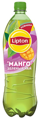 Напиток холодный зеленый чай Липтон Манго 1л