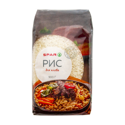 Рис для плова SPAR 900г