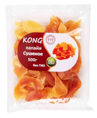 Папайя сушеная Конг 500г