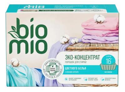 Порошок стиральный БиоМио концентрат для Цветного 500г