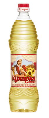 Масло подсолнечное Кухарка рафинированное 0,8л