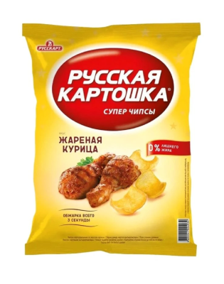 Чипсы Русская Картошка Жареная курица 80г