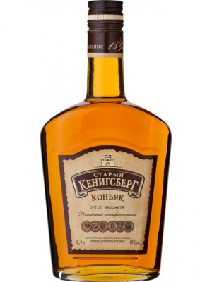 Коньяк Старый Кенигсберг 4 года 0.5л 40%