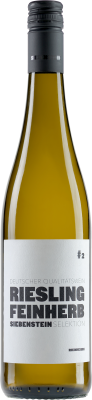 Вино Зибенштайн Зелекцион Рислинг Файнхерб Дойча Квалитетсвайн бел п/сух 0,75л 11%