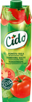 Сок Цидо томатный 100% 1л призма