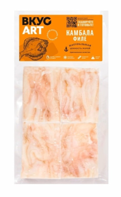 Филе камбалы б/к порционное ВкусАрт 400г