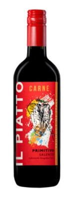 Вино Иль Патио Примитиво Саленто кр п/сух 0,75л 13%