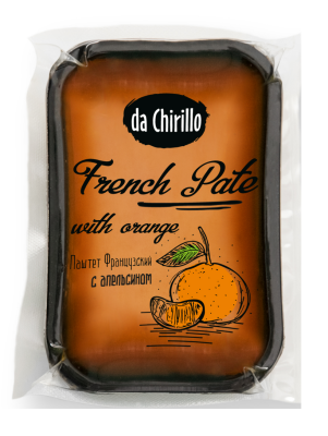 Паштет da Chirillo Французский с апельсином 200г