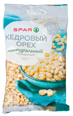 Орех кедровый очищенный SPAR 40г