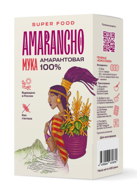 Мука амарантовая Амаранчо 400г