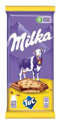 Шоколад Милка молочный Тук Сэндвич 87г