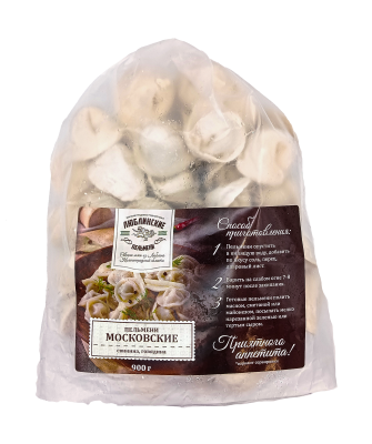 Пельмени Московские замороженные 900г СП