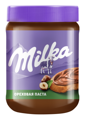 Паста ореховая Милка с добавление какао 350г