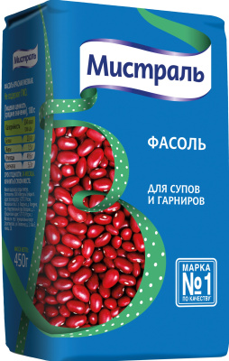Фасоль красная Мистраль для супов и гарниров 450г