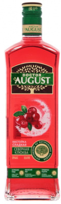 Настойка Доктор Август Северная Клюква сл 0,5л 20%