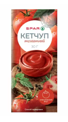 Кетчуп SPAR Томатный 30г