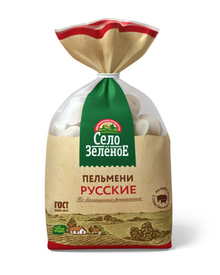 Пельмени Село Зеленое Русские 800г