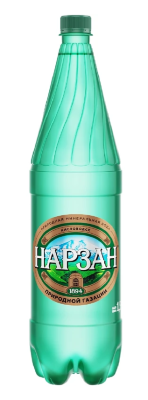 Вода минеральная лечебно-столовая Нарзан природной газации 1,5л