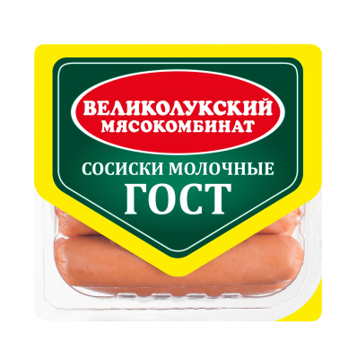 Сосиски Молочные ГОСТ ВМК 330г