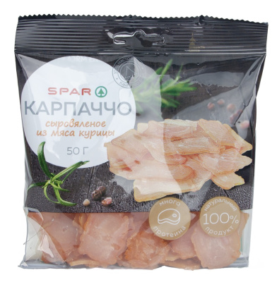 Карпаччо с/в из курицы SPAR 50г