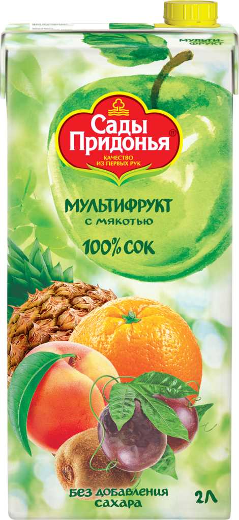 Сок Сады Придонья Мультифруктовый 2л