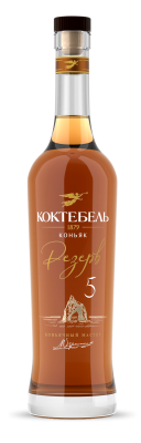 Коньяк Коктебель Резерв 5 лет 0,5л 40%