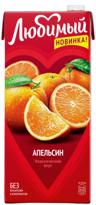 Нектар Любимый Апельсин 1,93л