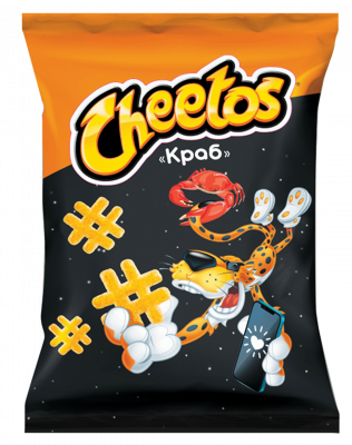 Палочки кукурузные Читос Краб 50г