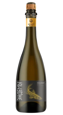 Вино игристое Эндемы Ареал Рислинг бел брют 0,75л 10,5-12,5%