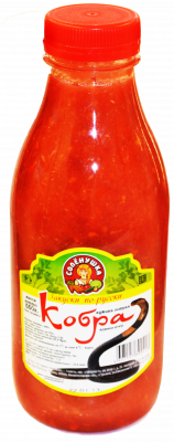 Аджика острая Кобра Соленушка 330г