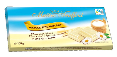 Шоколад Мэтр Трюффо белый 100г