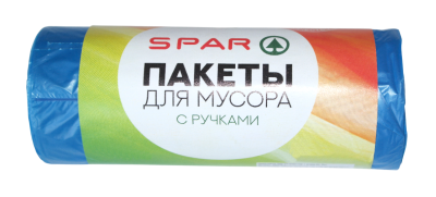 Пакеты для мусора SPAR 240л 10шт SM267