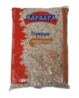 Хлопья овсяные Варвара геркулес 400г