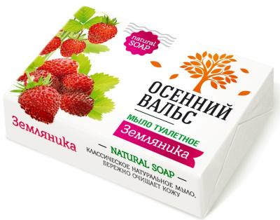 Мыло Осенний вальс 75г Земляника