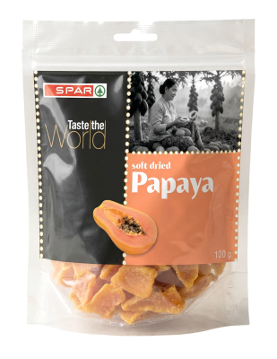 Папайя сушеная SPAR 100г