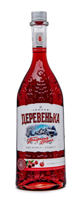 Настойка сладкая  Деревенька Зимняя Графиня Вишня 0,5л 19%