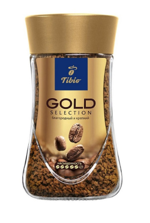 Кофе растворимый Тибио Голд Селекшн раств 95г ст/б