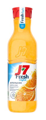 Сок охлажденный J7 Апельсиновый п/б 850мл