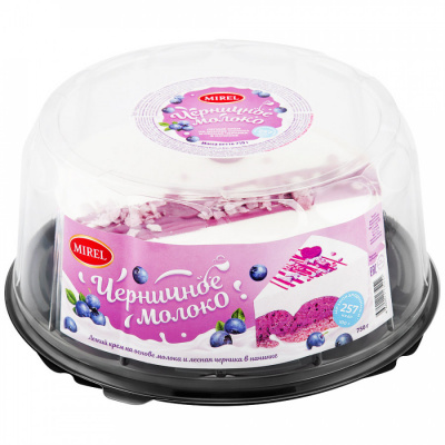 Торт Черничное молоко Мирель 750г