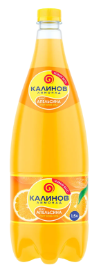 Лимонад Калинов Апельсин 1,5л