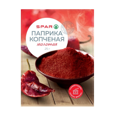 Паприка копченая молотая SPAR 25г