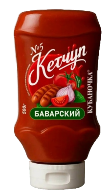 Кетчуп Кубаночка №5 Баварский 500г пл/б