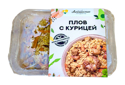 Плов с курицей Люблинские продукты 280г