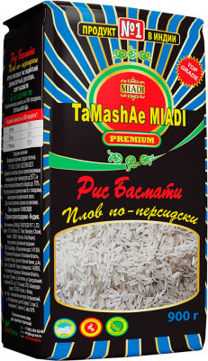 Рис Басмати Тамаше Миади плов по-персидски 900г